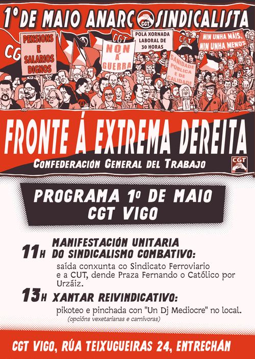 Xantar reivindicativo 1 de maio