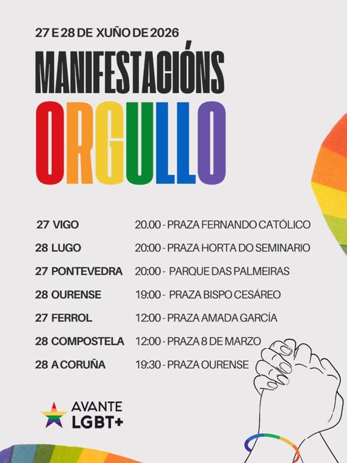 Manifestación do Orgullo